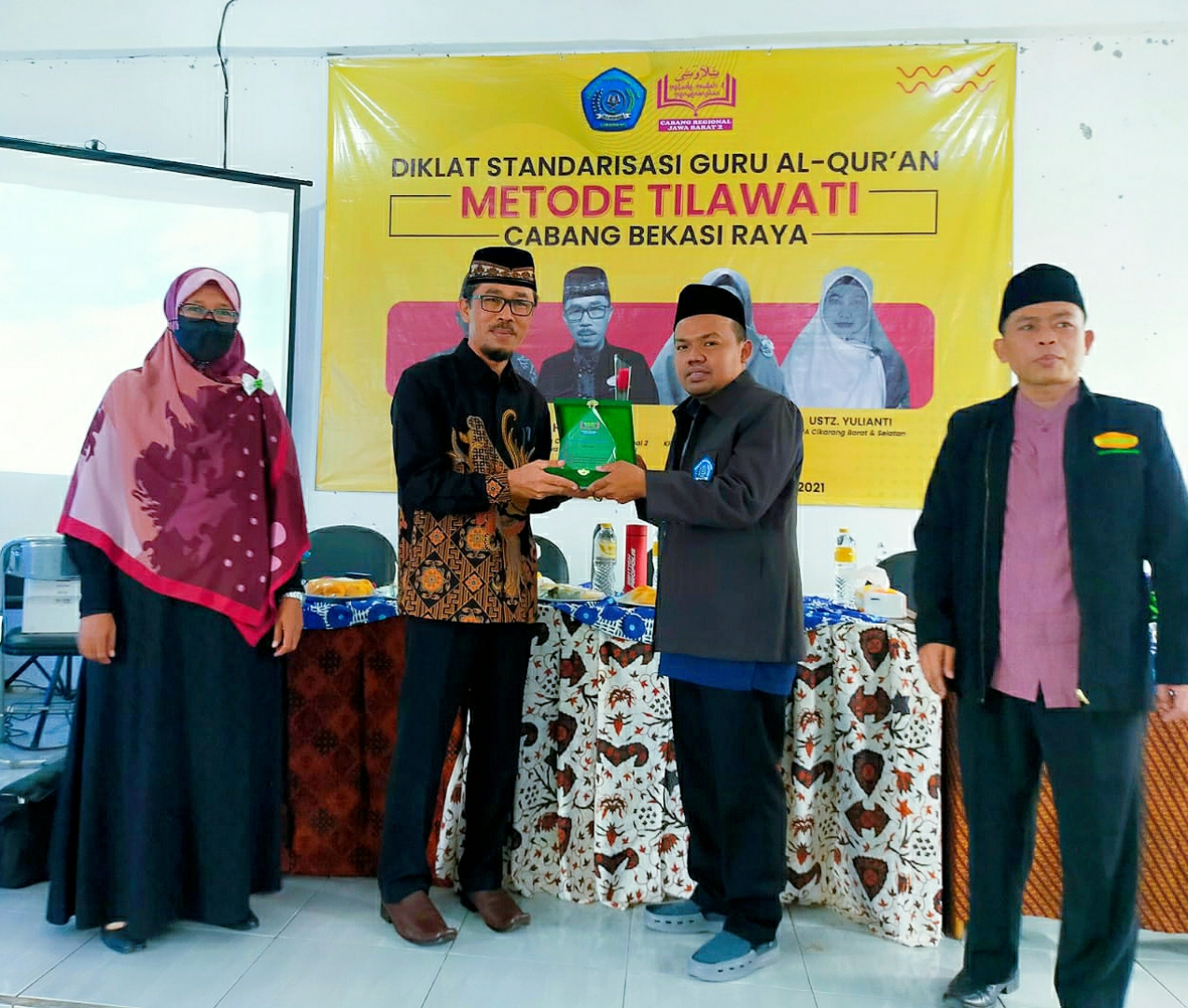 KPA Tilawati Kabupaten Bekasi Bekerja Sama dengan STAI HAS Cikarang Adakan Diklat Standarisasi Guru Al-Qur’an Metode Tilawati