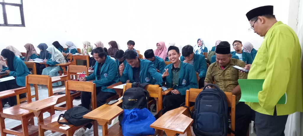 PELAKSANAAN UAS GENAP PRODI PAI STAI HAS CIKARANG (hari ke-7)