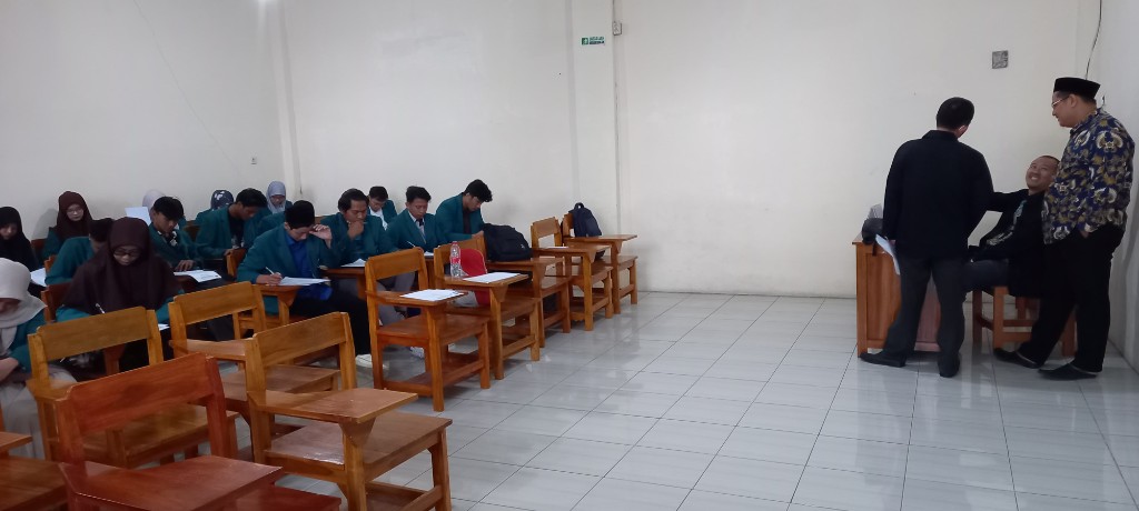 PELAKSANAAN UAS GENAP PRODI PAI STAI HAS CIKARANG (hari ke-8)
