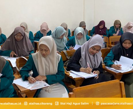 PELAKSANAA UJIAN TENGAH SEMESTER GANJIL PRODI PAI SEKOLAH TINGGI HAJI AGUS SALIM CIKARANG