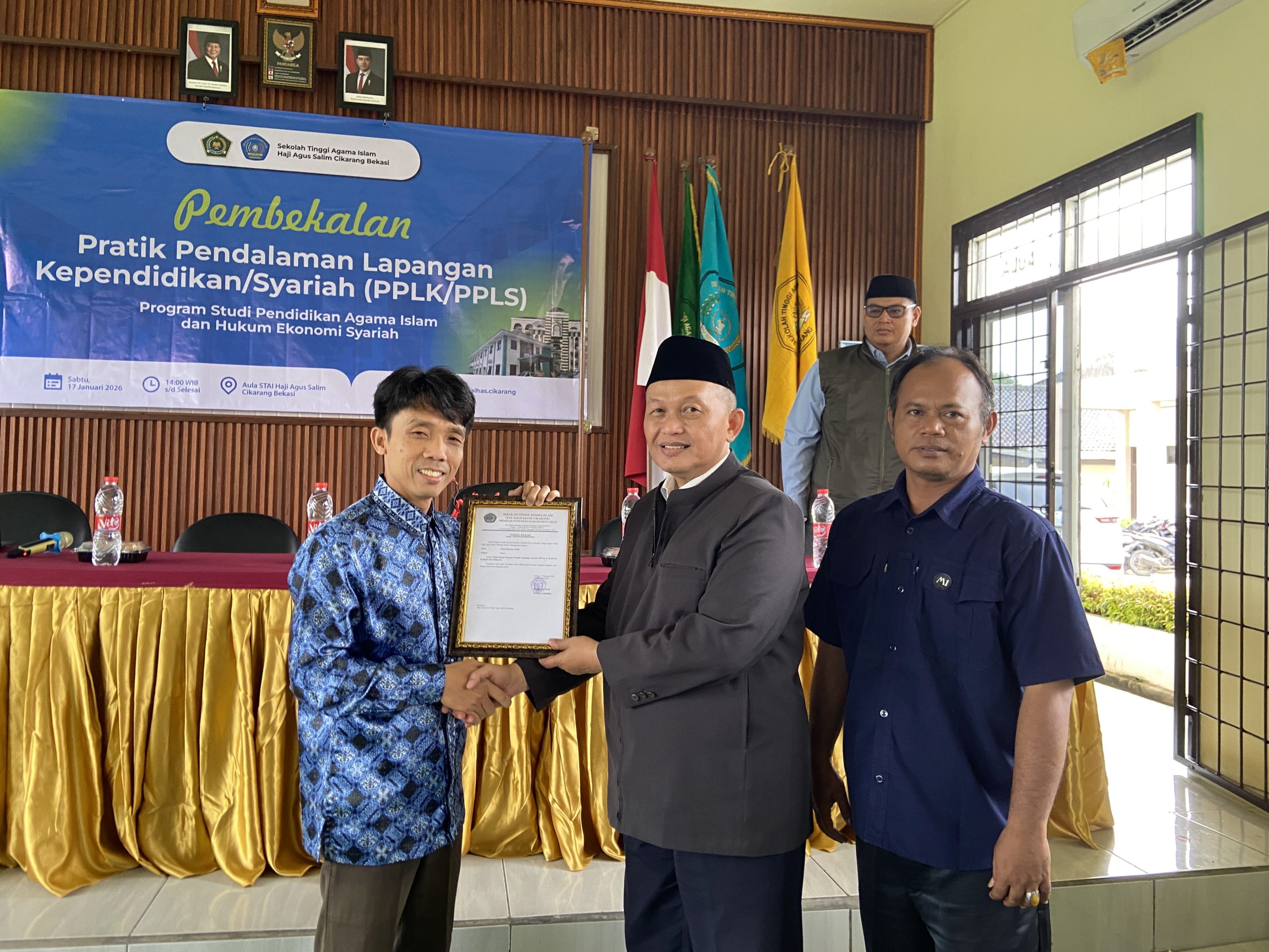 STAI Haji Agus Salim Cikarang Bekasi Gelar Pembekalan PPLK/PPLS Tahun Akademik 2025–2026