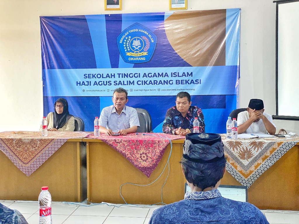 Rapat UAS, PMB dan Wisuda Prodi PAI STAI HAS Cikarang